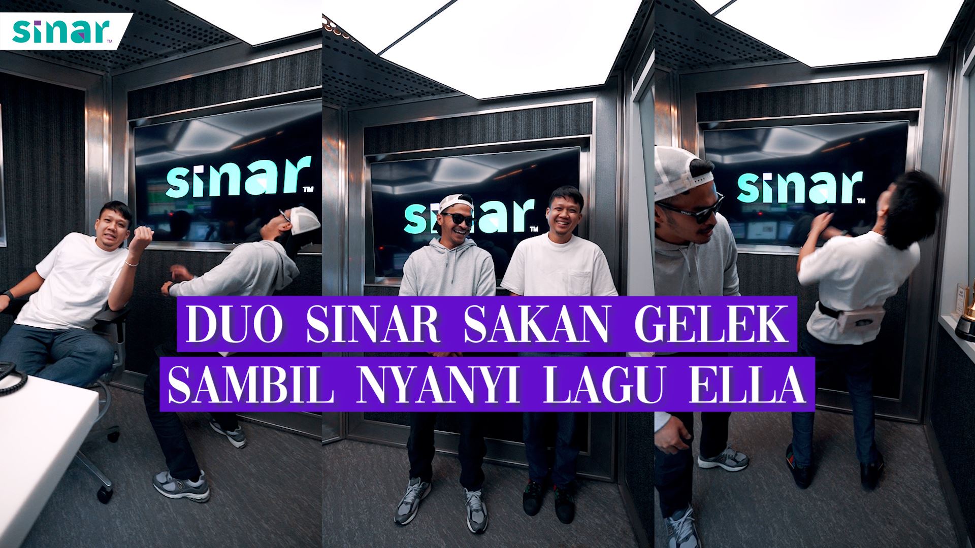 Hefny & Falyq Sakan Gelek Sambil Nyanyi Lagu Ella
